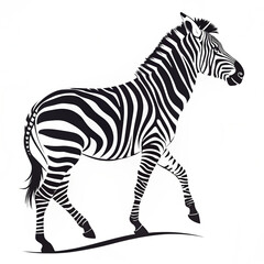 Obraz premium zebra vector illustration