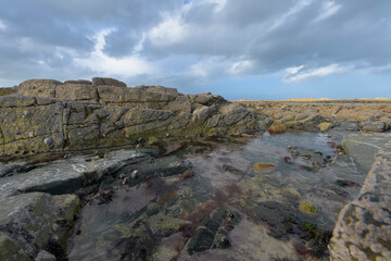 Joli paysage de mer en Bretagne