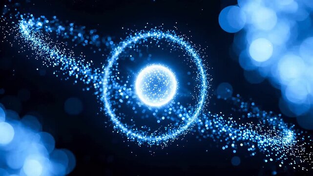 MysticalBluePlanetwithGlowingRinginDeepSpace