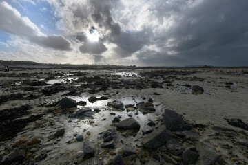 Joli paysage de mer en Bretagne