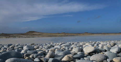 Joli paysage de mer en Bretagne