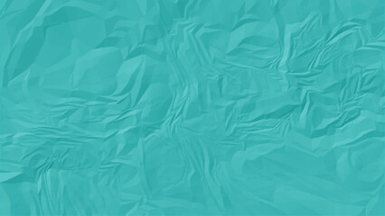 Obraz premium Abstract Teal Low Poly Crumpled Texture Background with Faceted Polygon Surface, Modern Minimal Geometric Design for Branding, Posters, Wallpapers and Digital Projects