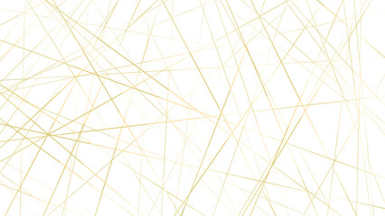 Elegant gold abstract crisscross line background on white, luxury intersecting linear pattern, minimalist geometric texture for branding, wallpapers, invitations and premium design