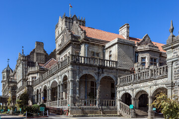 Obraz premium Viceregal Lodge in Shimla, former residence of the British Viceroy of India, Himachal Pradesh, India