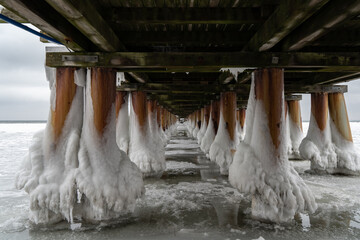 molo w zimie © Mateusz