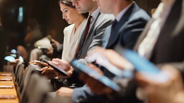 Closeup of legal experts analyzing digital statutes and judgments on tablets during focused legal research sessions.