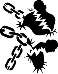 Christian Worship Prayer Silhouette with Cross and Holy Spirit Dove