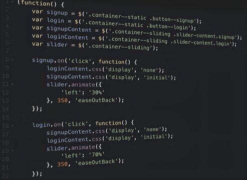 business word cloud Frontend Login Formular mit JavaScript , Login Form Validation with JavaScript