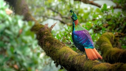 The Himalayan monal, also called Impeyan monal, is a landfowl native to Himalayan forests and shrublands at elevations of 2,100&ndash;4,500 m. It is part of the family Phasianidae and is listed as Least Con