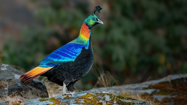 The Himalayan monal, also called Impeyan monal, is a landfowl native to Himalayan forests and shrublands at elevations of 2,100&ndash;4,500 m. It is part of the family Phasianidae and is listed as Least Con