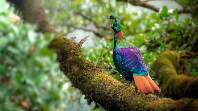 The Himalayan monal, also called Impeyan monal, is a landfowl native to Himalayan forests and shrublands at elevations of 2,100&ndash;4,500 m. It is part of the family Phasianidae and is listed as Least Con