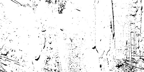 Abstract texture grunge made of diagonal streaks and distressed lines, black ink on a white background. grunge scratch patterns, chaotic linear noise. dirty monochrome pattern of the old worn surface.