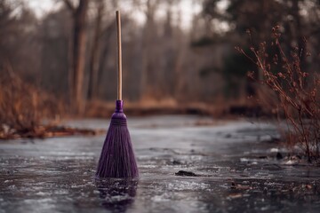 Enchanted Purple Broom
