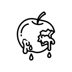 Obraz premium Two people discussing ideas on a tablet with a lightbulb and gear icons