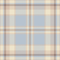 Mosaic seamless check tartan, styling fabric vector plaid. Bedroom texture background pattern textile in light and pastel colors.