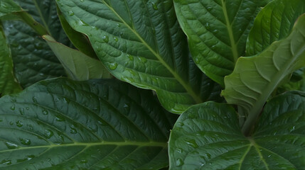 Fototapeta premium Macro Botanical Leaf Textures