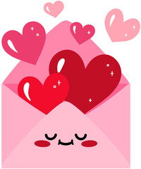 Love Letters Calm Face Cartoon