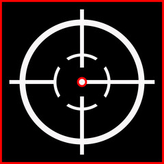 Target. Target destination icon set. Aim sniper shoot group. Focus cursor bull eye mark collection. Vector isolated on white