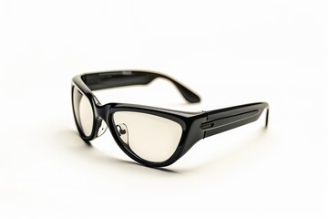 Modern Eyewear Design: A close-up view of sleek, modern eyeglasses, showcasing their stylish design and attention to detail.