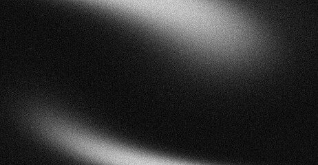 Black grainy gradient background noise texture blurred dark header backdrop poster banner header cover design, copy space