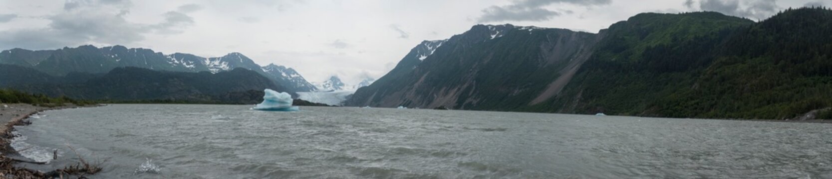 Grewingk Glacier Panoramic