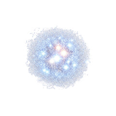 Fototapeta premium Glowing star cluster in space