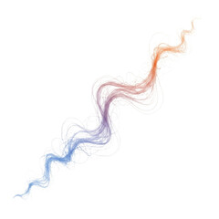 Gradient swirling flow design element