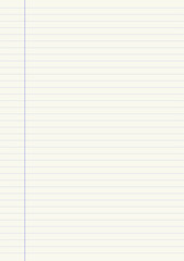 Fototapeta premium Minimalist Ivory Lined Paper Sheet for Notes and Writing.
