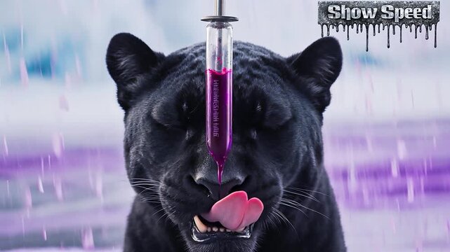 injection addiction wild jaguar strong drug dependance wildlife passive aggressive