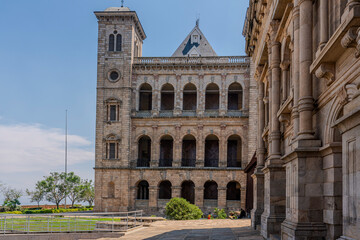 Fototapeta premium Madagascar, part of the former Queen's palace, in Antananarivo, Rova Palace