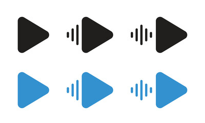 Vector Music Player Icon Set