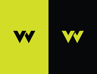 Letter W logo, W Letter mark logo, W Vector logo, W.