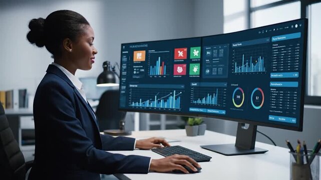 3D Corporate Visualization of Digital Platform Solving Workflow and Performance Problems