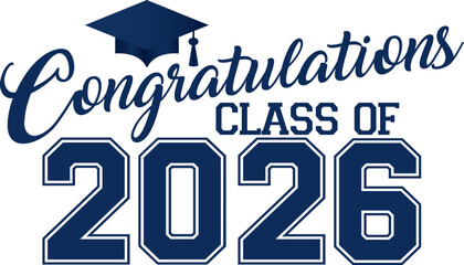 Congratulations Class of 2026 Blue