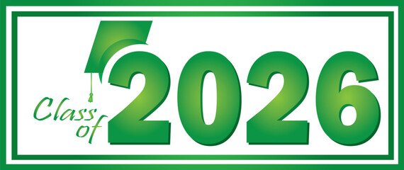 Graduation 2026 green