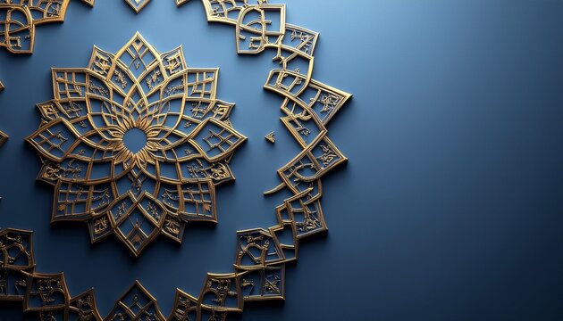Abstract Islamic Geometry Background