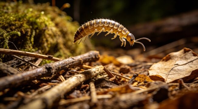 Professional stock of soft geometric springtail leap in parabolic arcs, mid-air dynamic composition