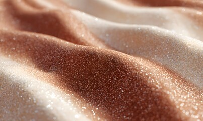 Fototapeta premium texture made of sand in the colours rose-golden, cream and brown