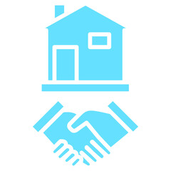 reach an agreement icon vector
