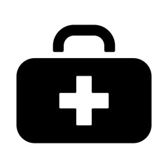 Obraz premium first aid kit icon