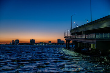 Obraz premium jacksonville, florida riverwalk 