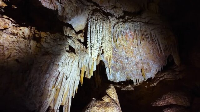 Ngilgi Cave features in Yallingup Western Australia