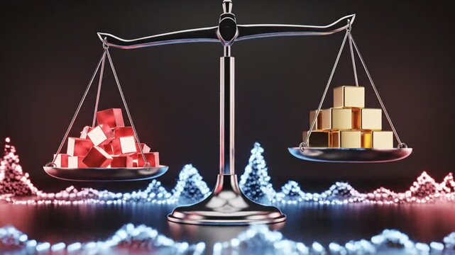 rendering of paragraphs ascending from scales on conference