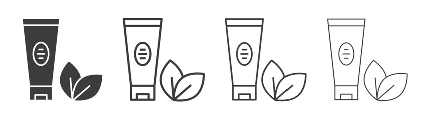 Obraz premium Face wash icon. flat stroke linear simple trend modern logotype design