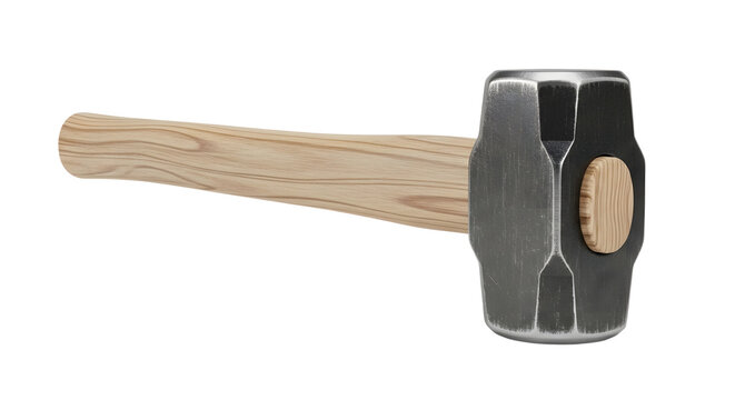 Heavy Sledge Hammer with Wooden Handle