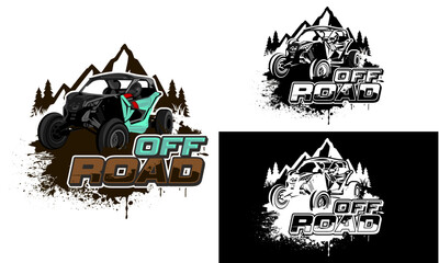 logo template extreme off road atv racing vector © ABDUL