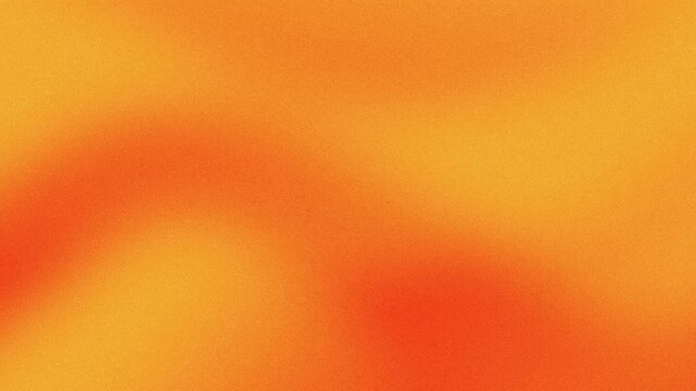 Abstract grainy orange and yellow liquid wave motion blur background