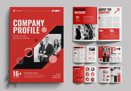 Company Profile Brochure Template