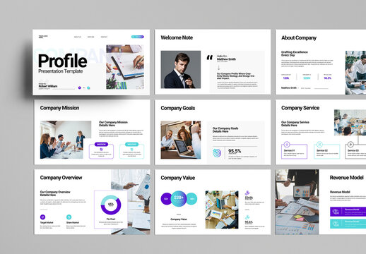 Company Profile Presentation Template