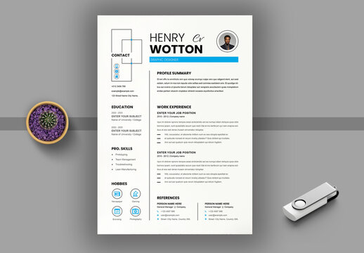Resume Template Layout
